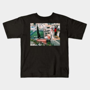 Quaint Seaside Village In Southern Italy Kids T-Shirt